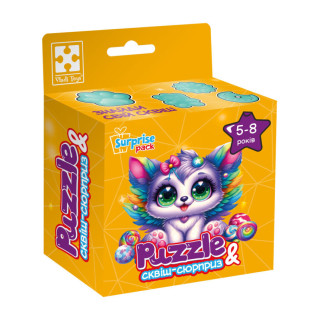 Дитячі пазли з сюрпризом 