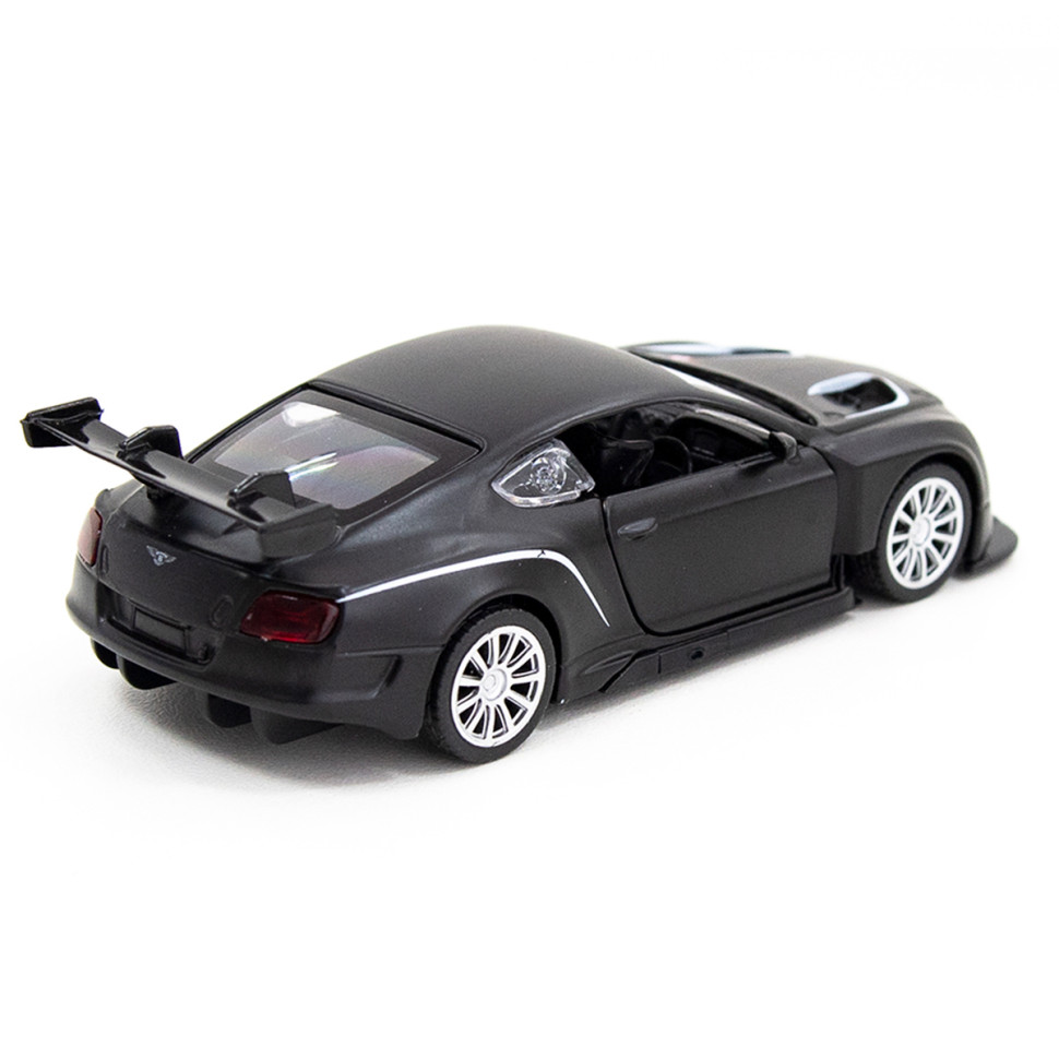Дитяча автомодель BENTLEY CONTINENTAL GT3 TechnoDrive 250259 чорний матовий - гурт(опт), дропшиппінг 