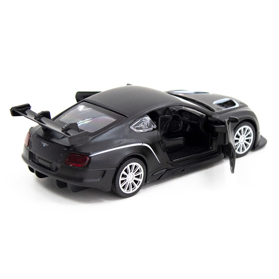 Дитяча автомодель BENTLEY CONTINENTAL GT3 TechnoDrive 250259 чорний матовий - гурт(опт), дропшиппінг 