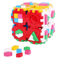 Детский развивающий Куб ТехноК 2650TXK сортер с геометрическими формами