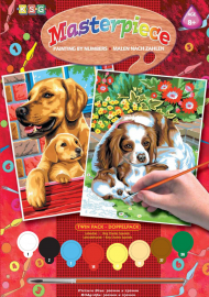 Картина за номерами Sequin Art Dogs SA0214 для дітей