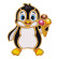 Деревянный пазл-вкладыш "Пингвин" Ubumblebees (ПСД120) PSD120 пазл-контур опт, дропшиппинг