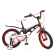 Велосипед дитячий PROF1 LMG16201 16 дюймів, червоний - гурт(опт), дропшиппінг 