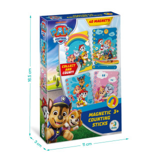 Магнитные палочки для счета "Paw Patrol: Дружба растет" 200653, 40 магнитных элементов