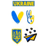 Тимчасове татуювання Ukraine Ink-Ok 5385135 міні сет - гурт(опт), дропшиппінг 