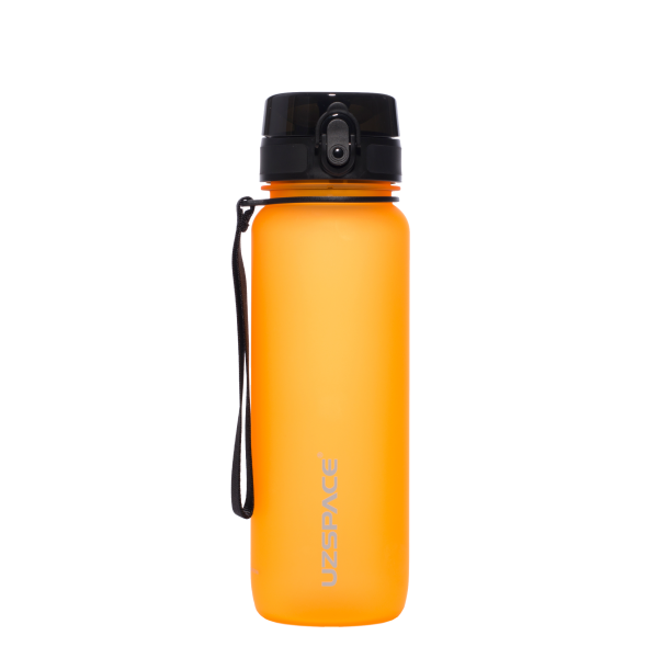 Бутылка для воды UZSPACE 3053(Orange) 800 мл, оранжевая опт, дропшиппинг