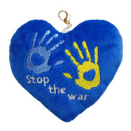Сердце - брелок "Stop the war", Tigres ПД-0431