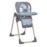 Стульчик для кормления CRAFT ME 1115-W Gray, до 15 кг опт, дропшиппинг