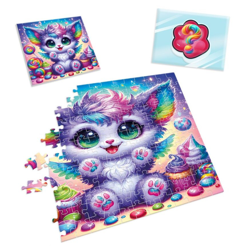 Дитячі пазли з сюрпризом 