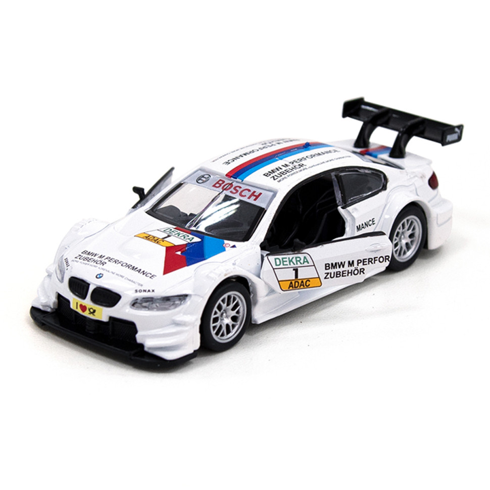 Дитяча автомодель BMW M3 DTM TechnoDrive 250256 білий - гурт(опт), дропшиппінг 