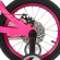 Велосипед дитячий PROF1 LMG16203 16 дюймів, рожевий - гурт(опт), дропшиппінг 