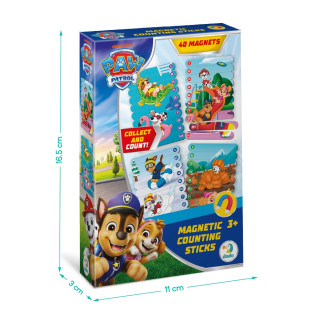 Магнитные палочки для счета "Paw Patrol: Сезоны" 200655, 40 магнитных элементов