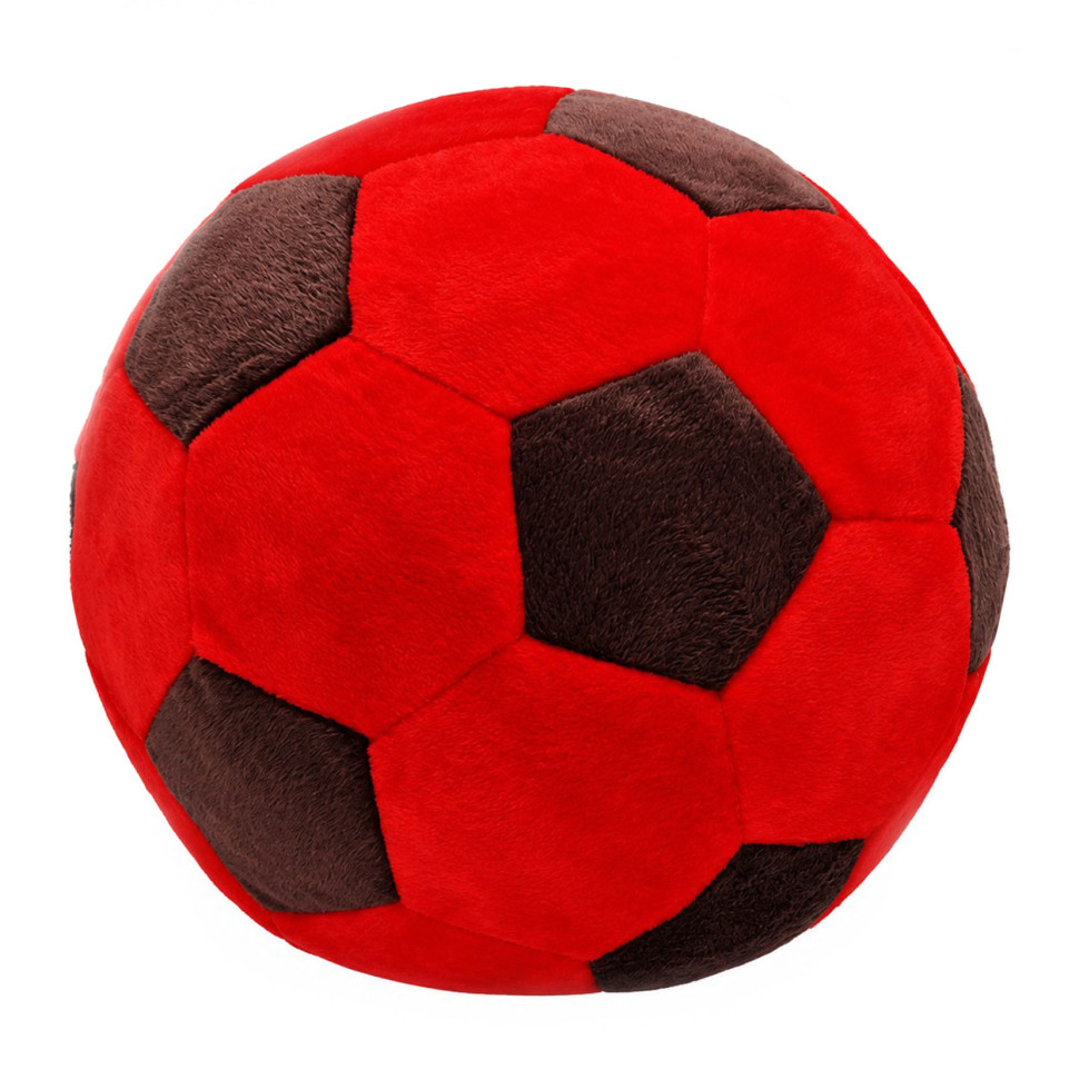 Іграшка м'яконабивна М'яч футбольний МС 180402-01(Red) 22 см - гурт(опт), дропшиппінг 