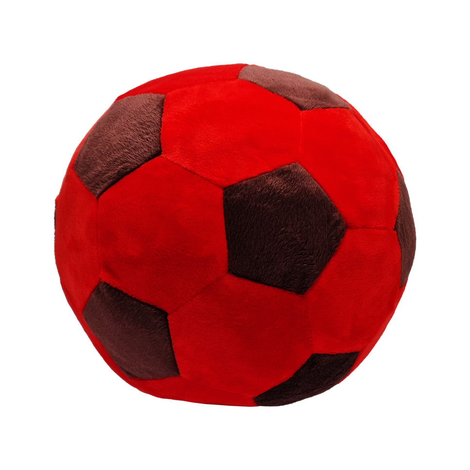 Игрушка мягконабивная Мяч футбольный МС 180402-01(Red) 22 см опт, дропшиппинг