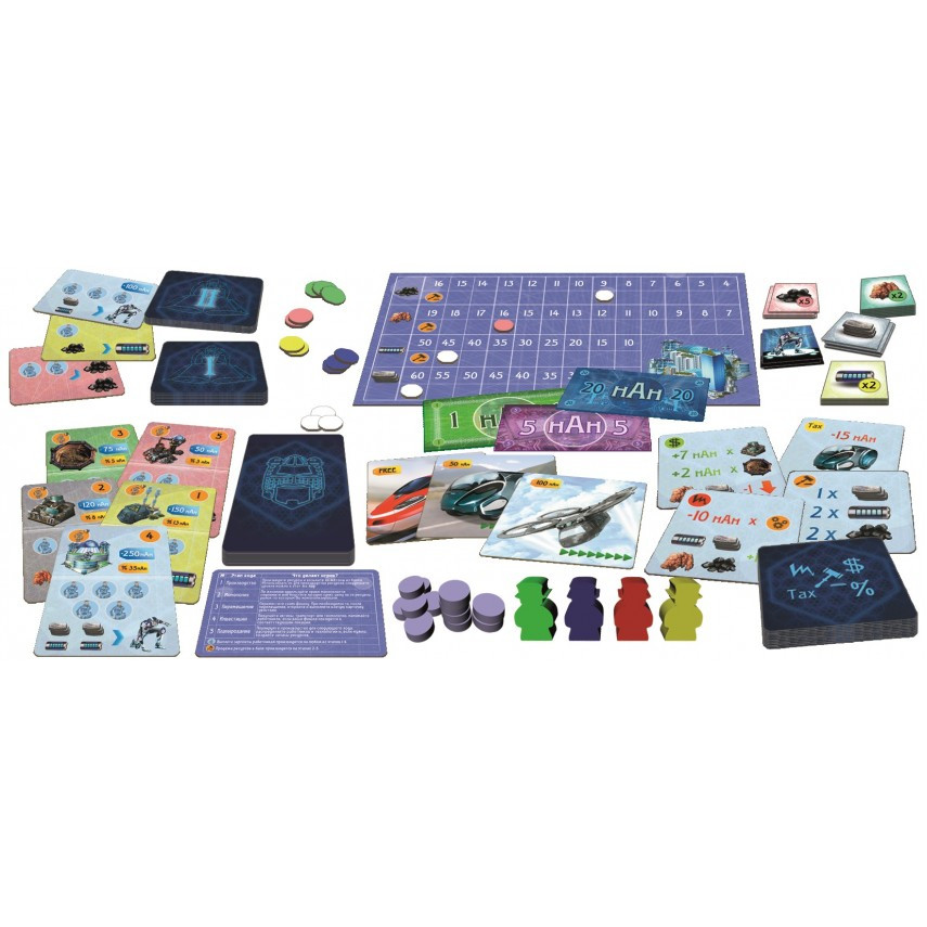 Настольная игра НАНО корпорация 800194 на укр. языке                                                               опт, дропшиппинг