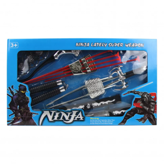 Игровой набор ниндзя RZ1384-9 с луком и стрелами на присосках