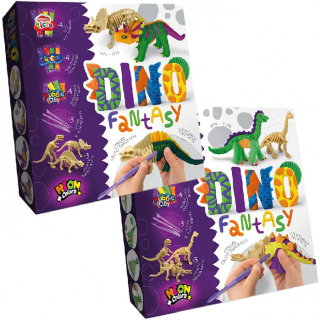 Набор креативного творчества Динозавры "Dino Fantasy" DF-01U, 3 скелета в наборе