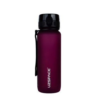 Бутылка для воды UZSPACE 3053(Burgundy) 800 мл, бордовая