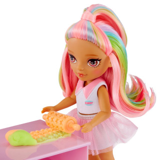 Игровой набор с куклой серии "Littles" Кондитерская Кэнди Rainbow High 522058