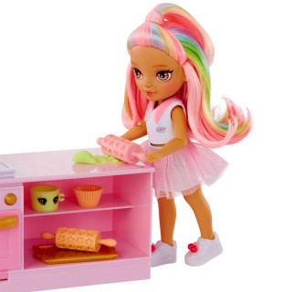 Игровой набор с куклой серии "Littles" Кондитерская Кэнди Rainbow High 522058