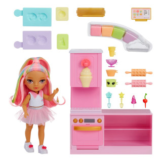 Игровой набор с куклой серии "Littles" Кондитерская Кэнди Rainbow High 522058