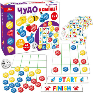 Игра настольная "ЧУДО-камушки" ME5032-12                                                                 