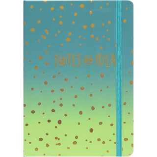 Блокнот на резинке 3783-17L 20,5*14 см 80л. твердый переплет, клетка                                  