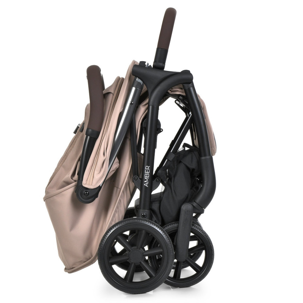Детская прогулочная коляска AMBER ME 1227 Nougat Beige опт, дропшиппинг
