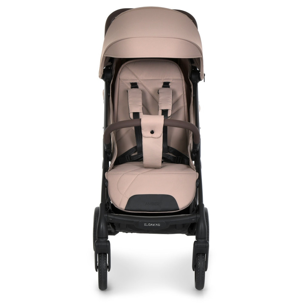 Детская прогулочная коляска AMBER ME 1227 Nougat Beige опт, дропшиппинг