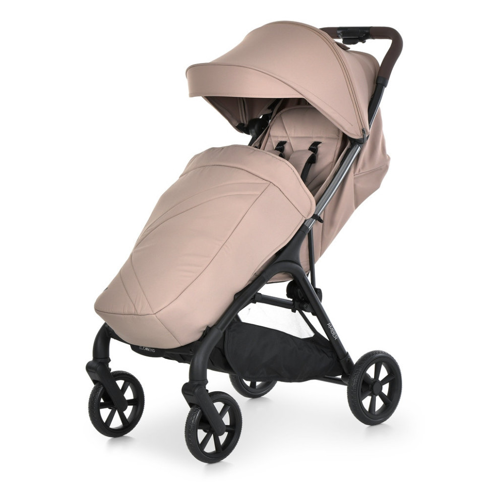 Детская прогулочная коляска AMBER ME 1227 Nougat Beige опт, дропшиппинг