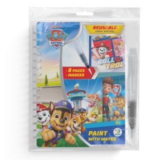 Детские водные раскраски "Paw Patrol" 200656 маркер 8 страниц