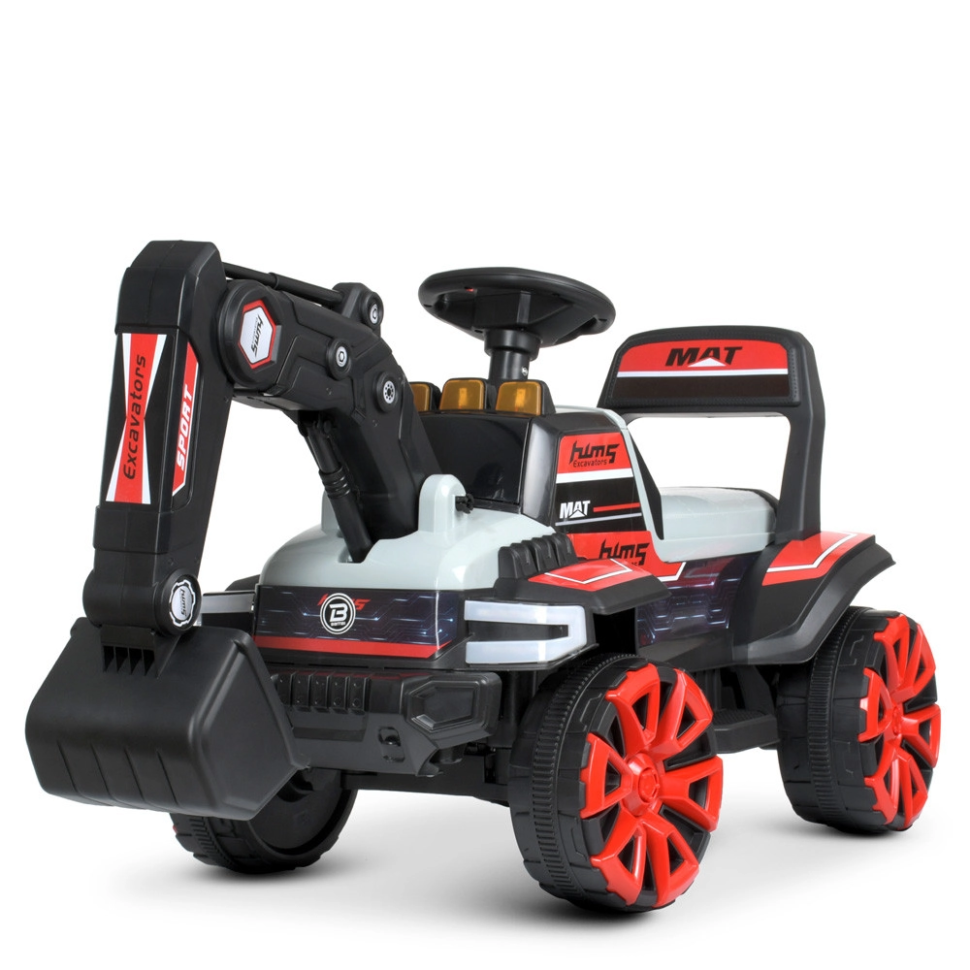 Дитячий електромобіль Трактор Bambi Racer M 4838BR-3 червоний - гурт(опт), дропшиппінг 
