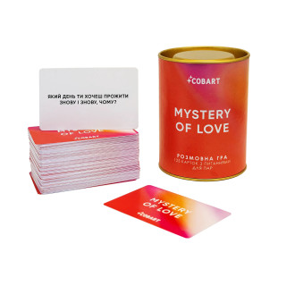 Карткова гра для пари Love of mystery CBRT-9426, 125 питань