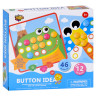 Развивающая мозаика Button Idea YG898-6, 46 деталей, карточки 12 штук опт, дропшиппинг