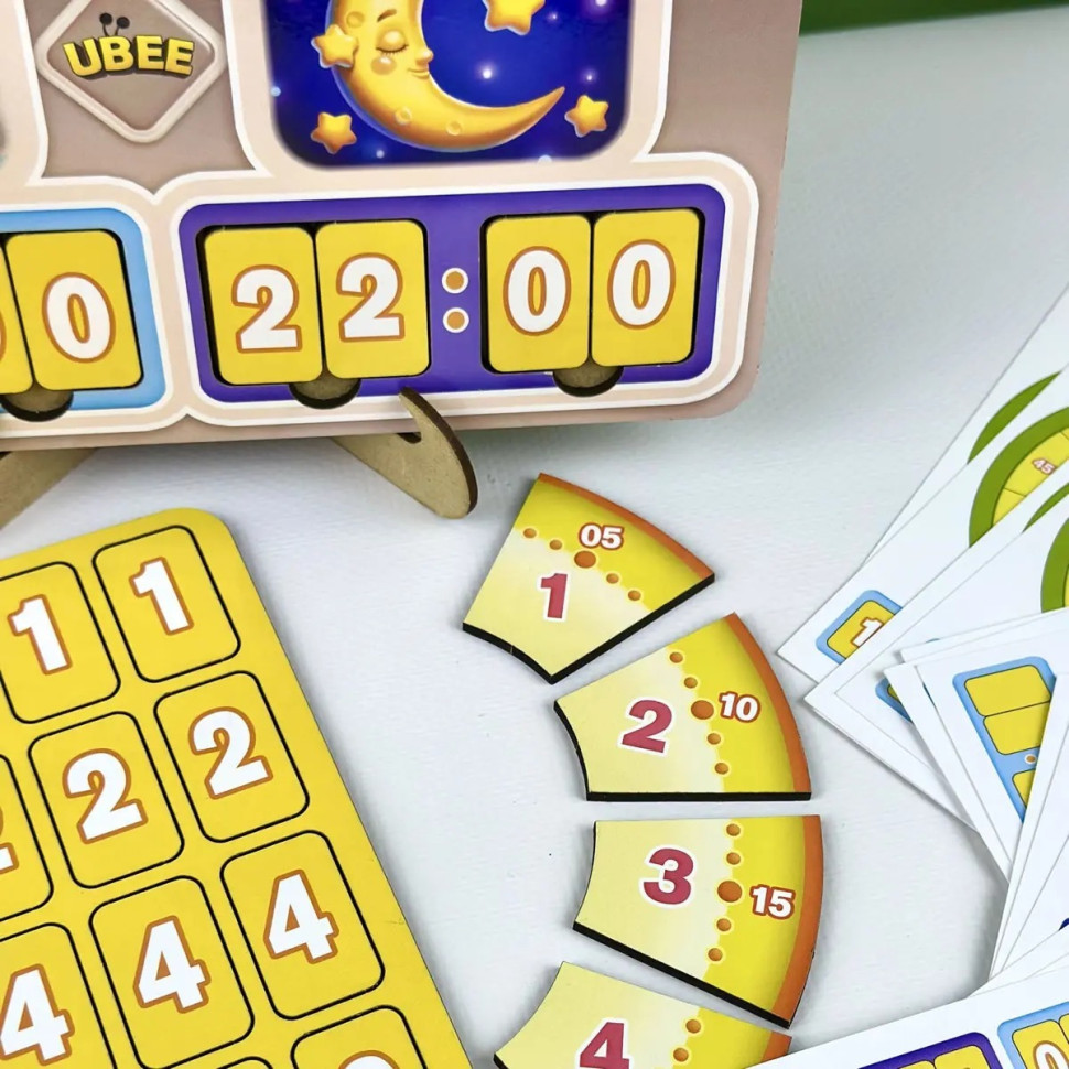 Развивающая игра Часы - Учим время (ПСД279) PSD279 опт, дропшиппинг