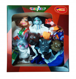 Кукольный театр "ПАН КОЦЬКИЙ" B164, 7 персонажей