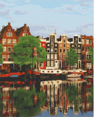 Картина за номерами. Art Craft Кольоровий Амстердам 40х50 см 11227-AC