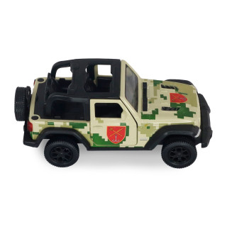 Автомодель серии "Шевроны Героев" Jeep Wrangler Rubicon "Юг" TechnoDrive 250398UM