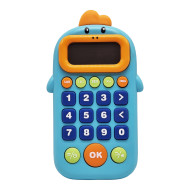 Калькулятор развивающий 99-7(Blue) со звуком, английская озвучка 
