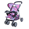 Дитяча коляска для ляльок 9304 BWT/025(Black) прогулянкова, поворот, кошик                                            - гурт(опт), дропшиппінг 