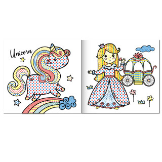 Водная раскраска "Принцессы" РМ-95-07 серия "MINI Water Book"