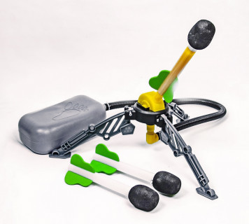 Детская настольная игра Ракета ZY2308 с пневмопушкой