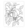 Велика книга розмальовок "Дівчата та квіти" 1736004, 64 сторінки - гурт(опт), дропшиппінг 