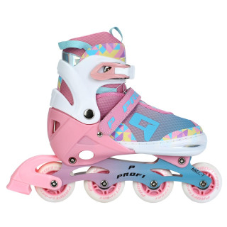 Дитячі розсувні ролики A4156-L-P, розмір 39-42