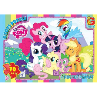 Пазлы детские "My little Pony" MLP028, 70 элементов