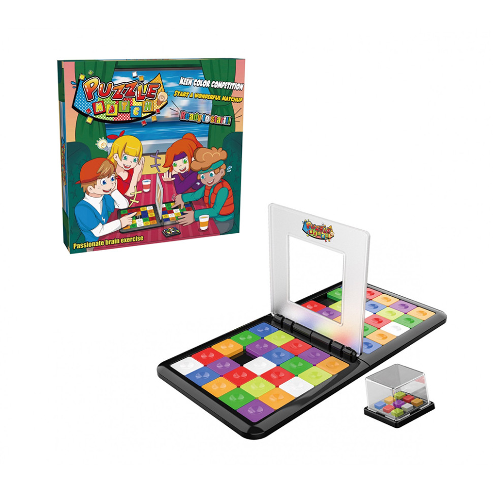 Логическая игра Пятнашки B3137, 48 разноцветных фишек опт, дропшиппинг