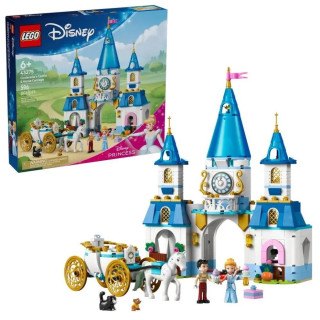 Конструктор Замок Золушки и карета LEGO 43275, 596 деталей