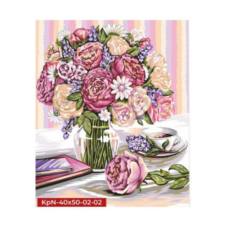 Картина по номерам "Букет" Danko Toys KpNe-40х50-02-02 40x50 см