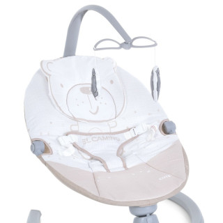 Детские качели CUTE ME 1116 Beige, на радиоуправлении