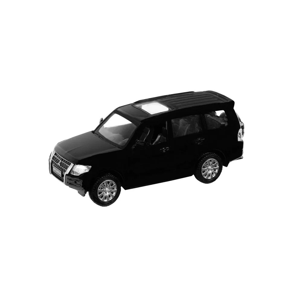 Детская автомодель MITSUBISHI PAJERO 4WD TURBO TechnoDrive 250284 черный опт, дропшиппинг